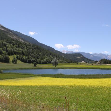 LAC DE SIGURET AU PRINTEMPS