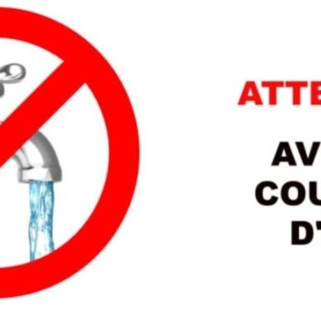 coupure-eau coupure-eau
