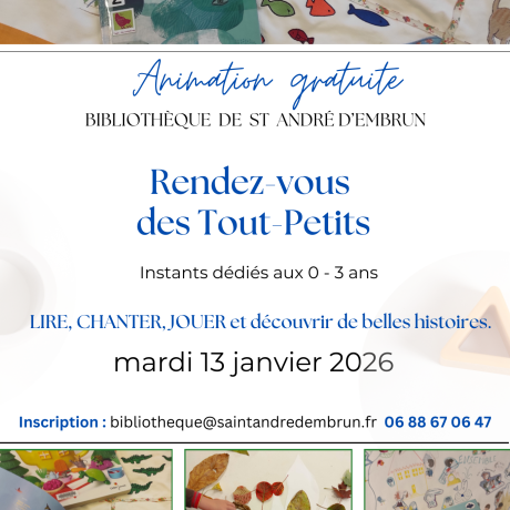 RENDEZ-VOUS DES TOUT-PETITS  2026